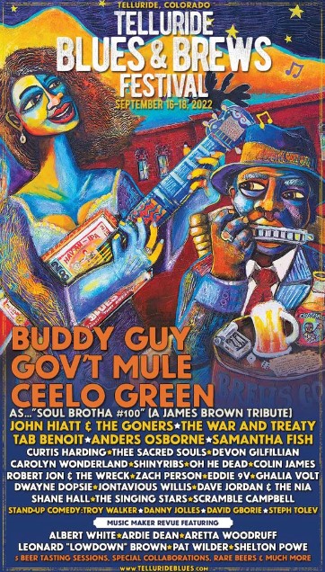 telluride blues and brews lineup
